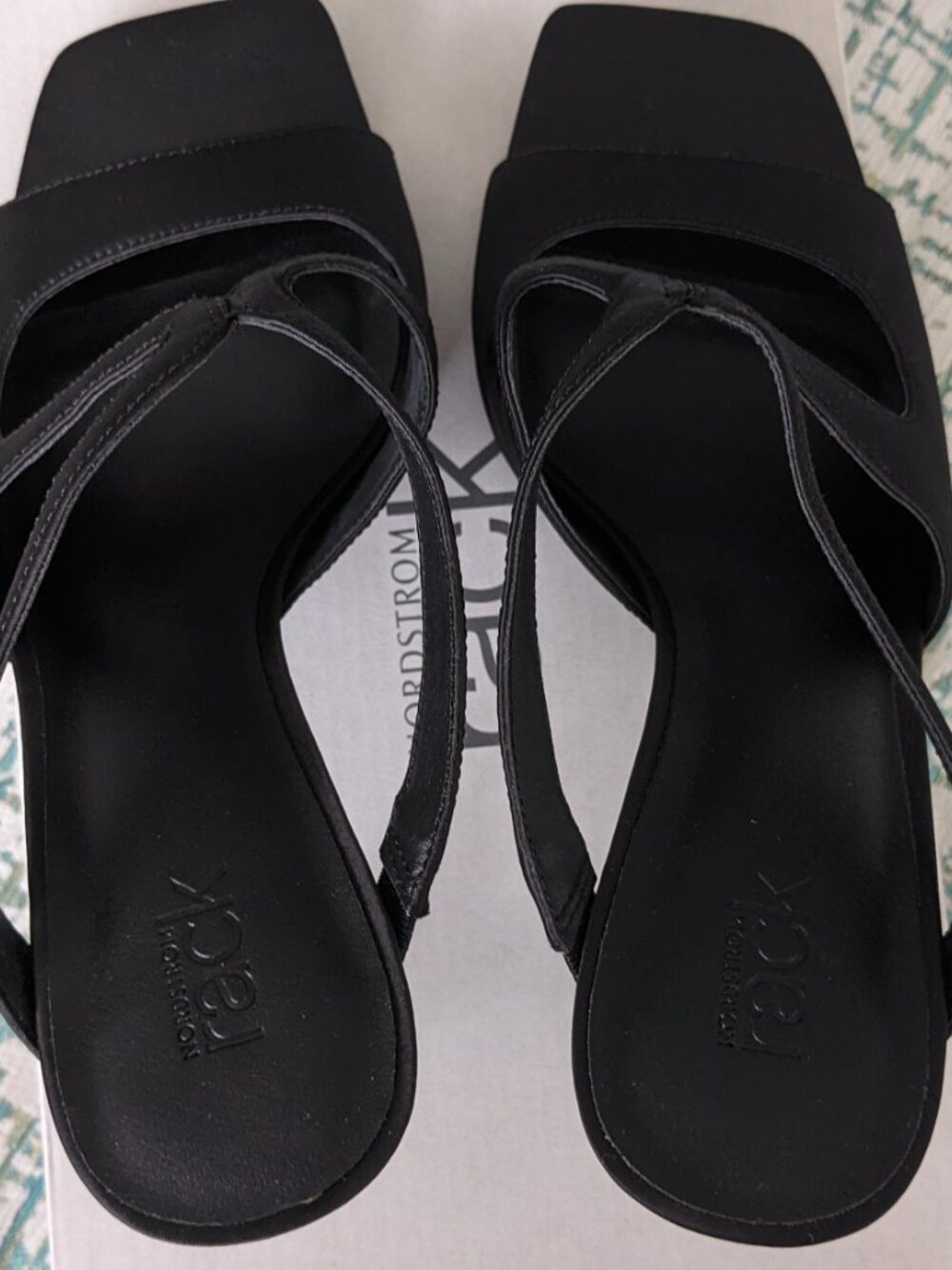 Nordstrom Rack black heels 8.5 - Picture 2 of 8